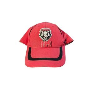 Vintage Nike New Mexico Lobos Hat with enameled Letterman Pin.
